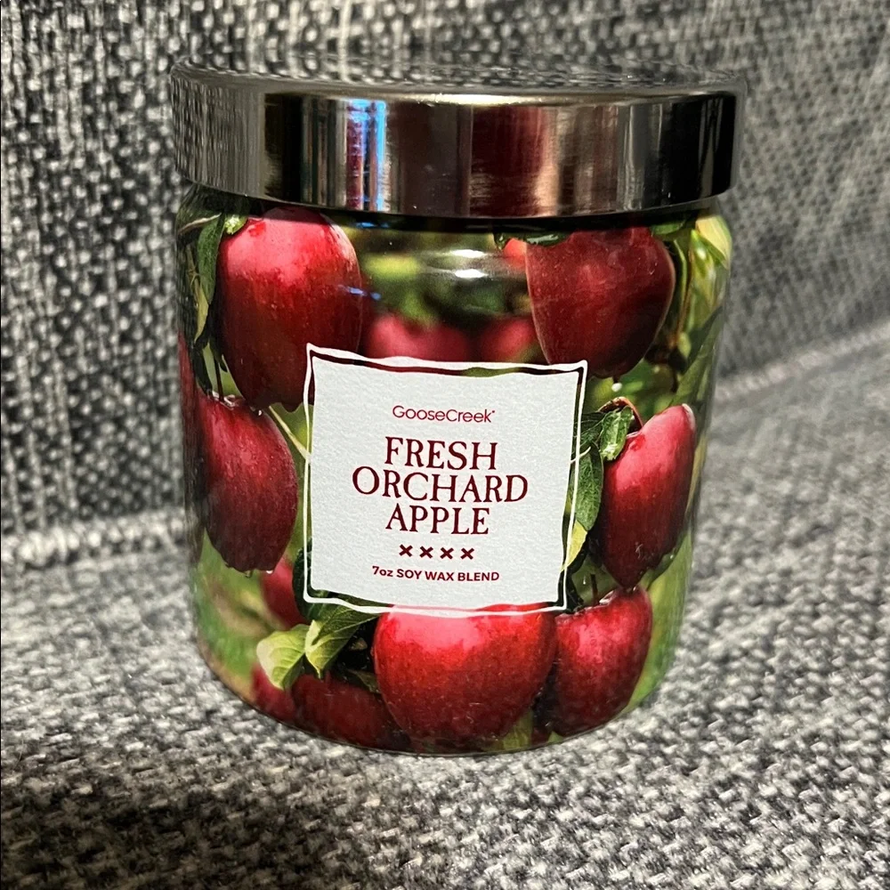 NWT Goose Creek Fresh Orchard Apple 7oz Single Wick Candle